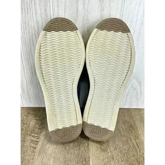 Woolloomooloo Shoes Suffolk US 6 EU 36 Merino Wool NO WEAR Comfort Navy Slip On - Picture 6 of 9